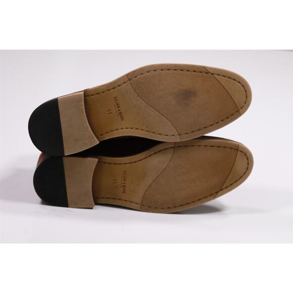 Julian & Mark Burgundy Suede Leather Ankle Chukka Boots Men's US 11 - Picture 9 of 12